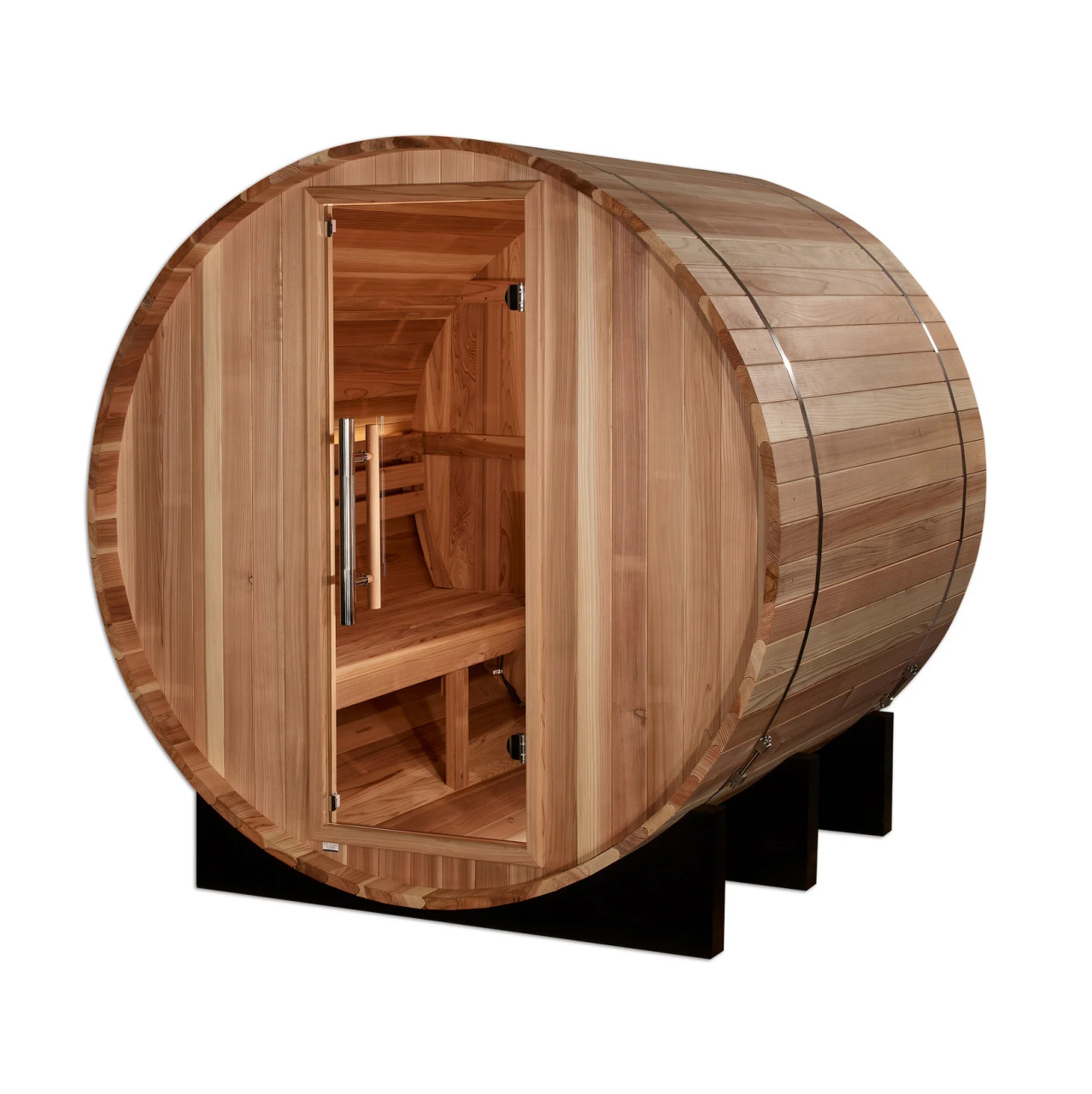 Golden Designs St. Moritz Traditional Barrel Steam Sauna