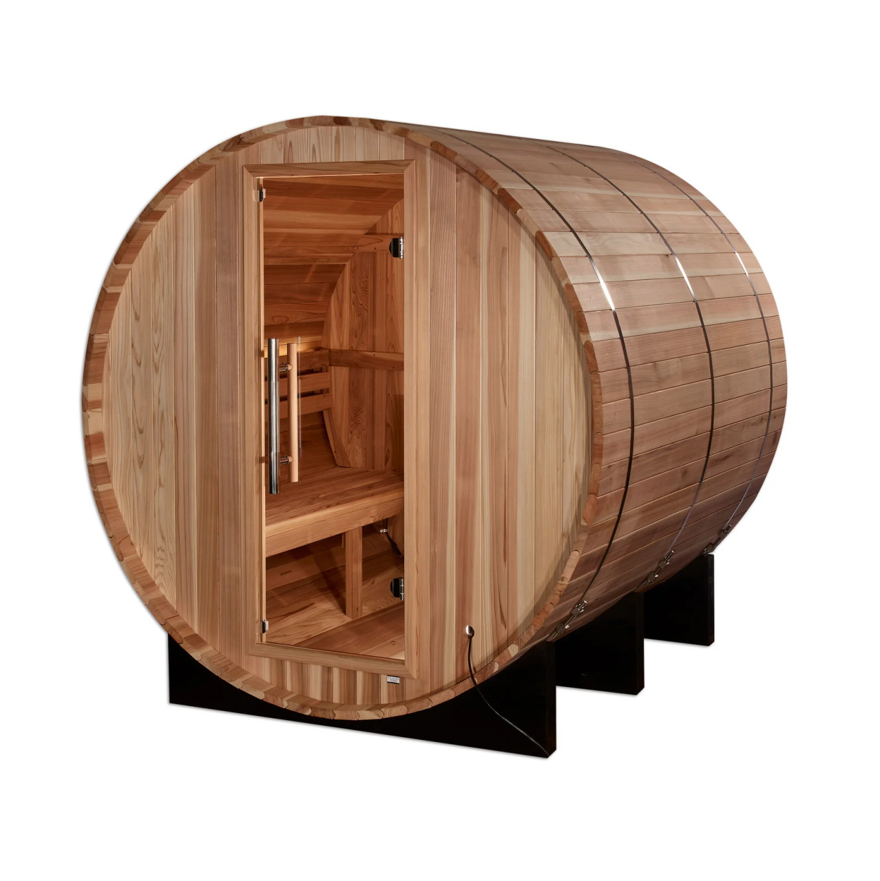 Golden Designs Arosa Traditional Barrel Outdoor Steam Sauna