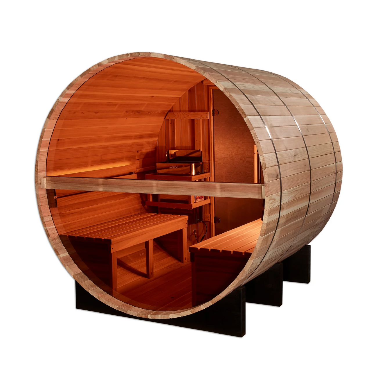 Golden Designs Zurich Traditional Barrel Steam Sauna