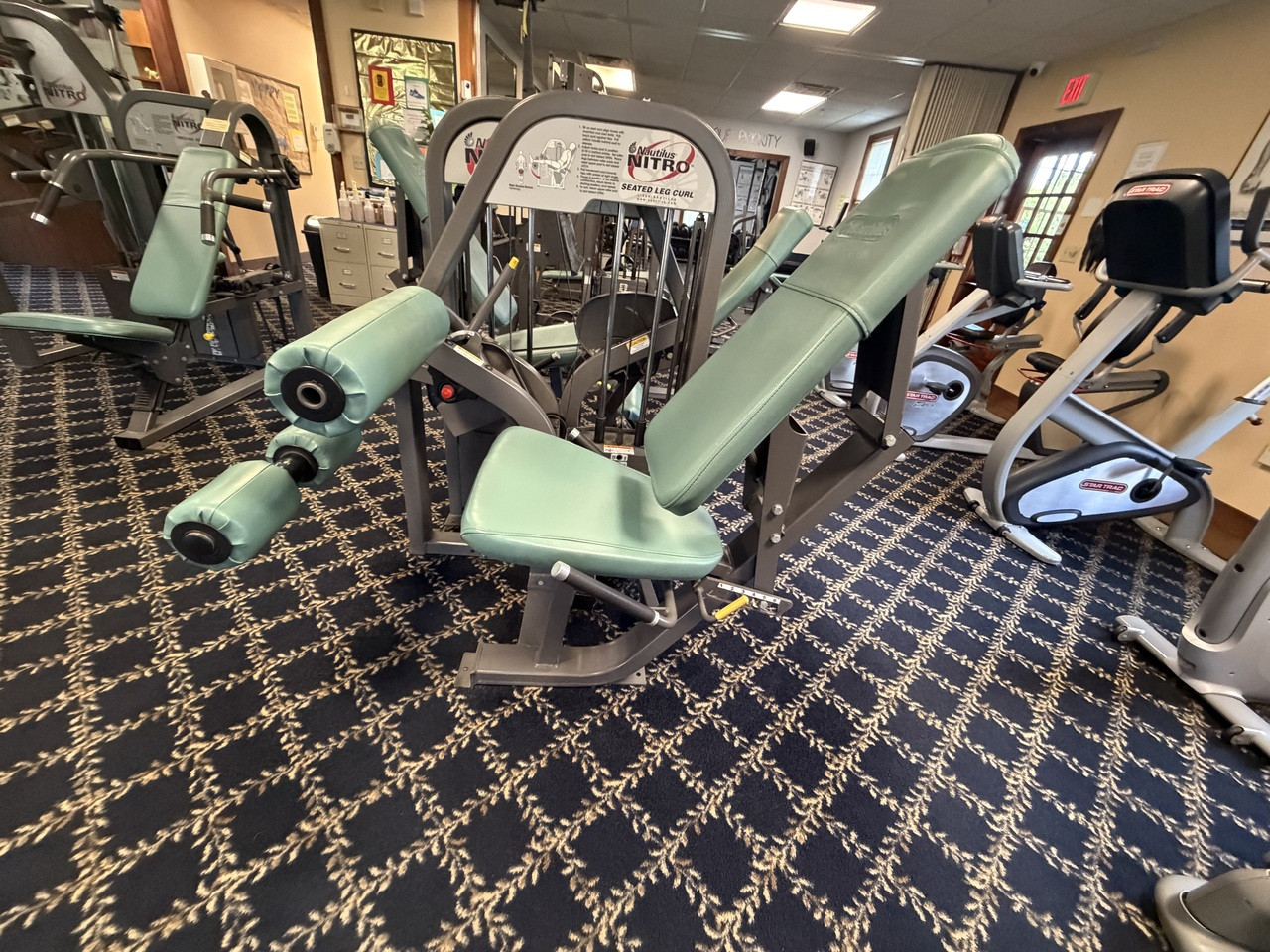 Nautilus Nitro Leg Curl Seated