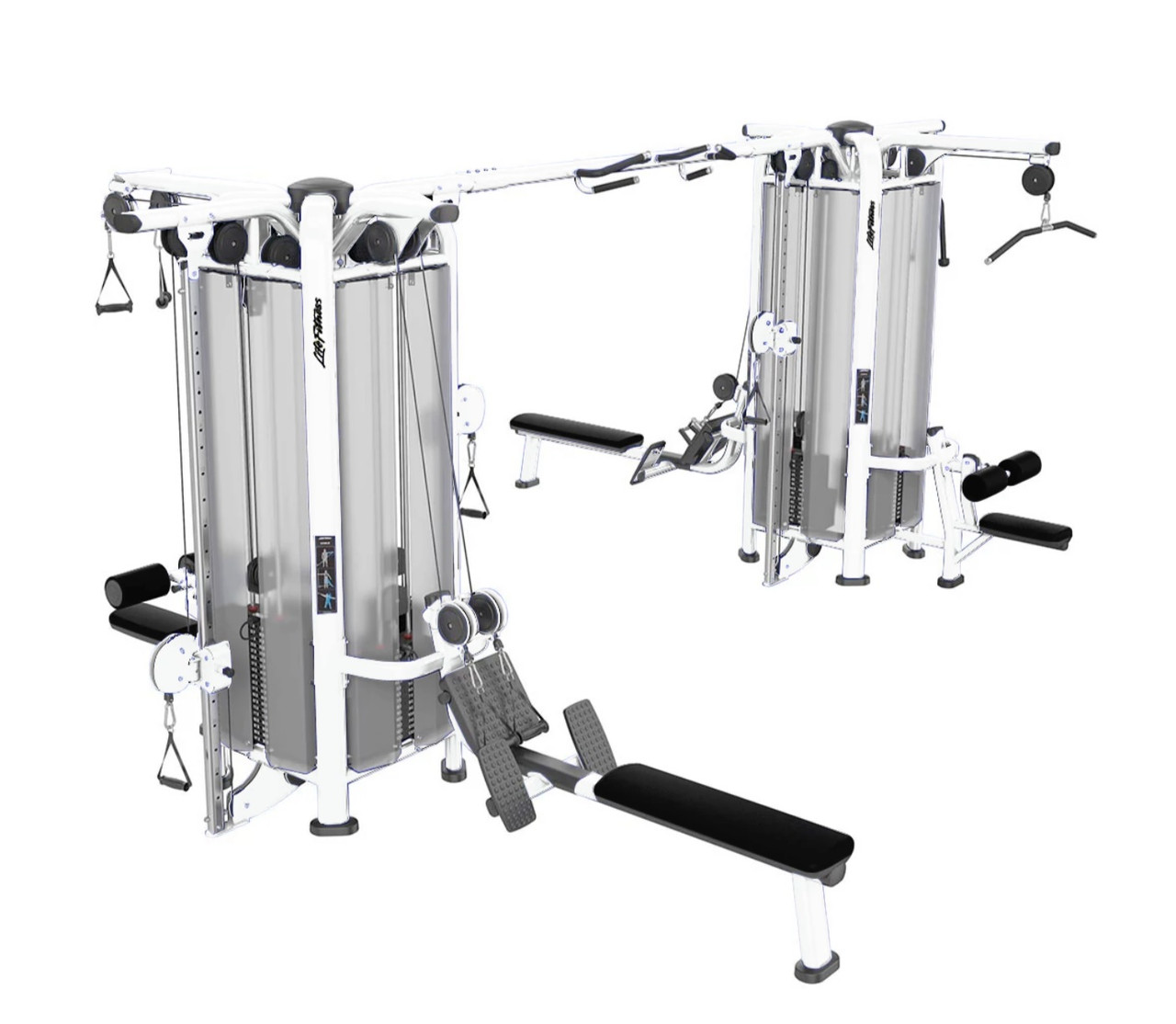 Life Fitness Signature 8 Stack Jungle Gym | GymStore.com