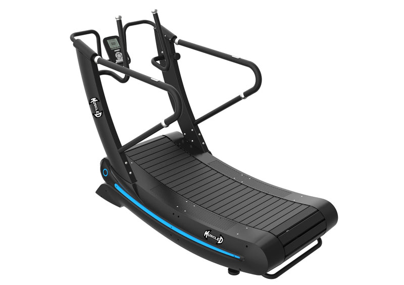 Muscle D Commercial Self Powered Curve Treadmill