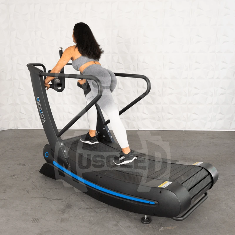Muscle D Commercial Self Powered Curve Treadmill