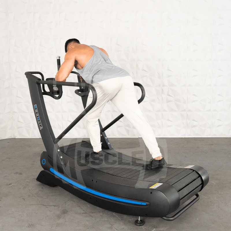 Muscle D Commercial Self Powered Curve Treadmill