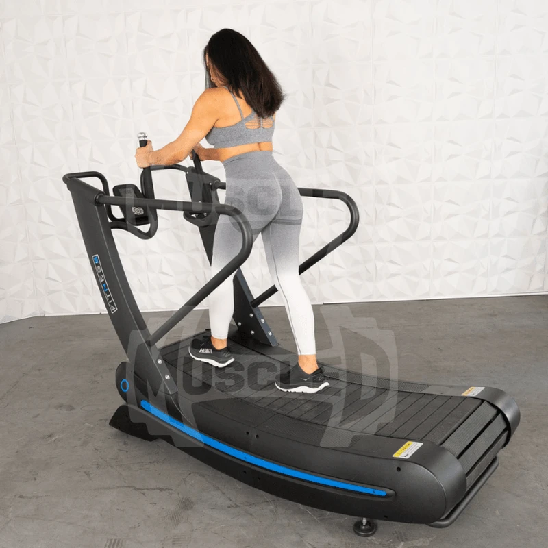 Muscle D Commercial Self Powered Curve Treadmill