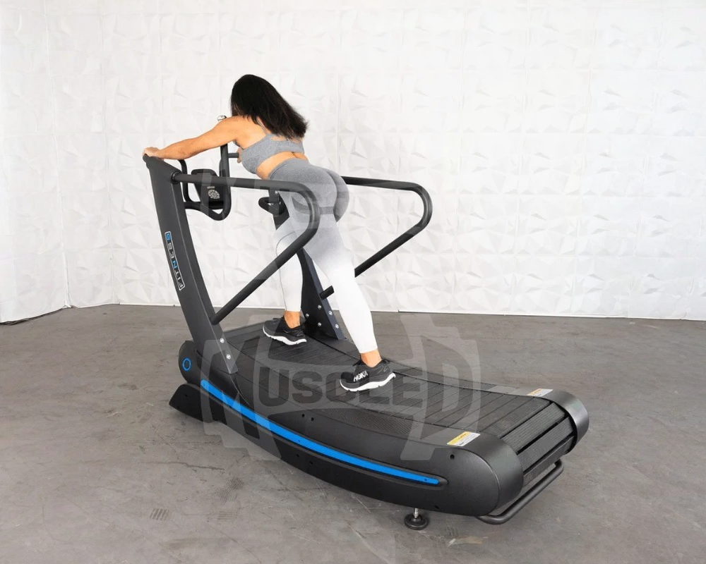 Muscle D Commercial Self Powered Curve Treadmill