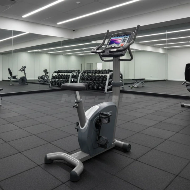 Muscle D Commercial Upright Bike - Touch Screen