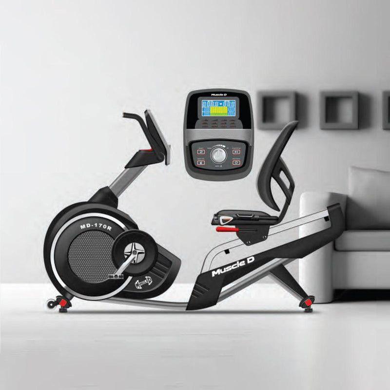 Muscle D Light Commercial Recumbent Bike