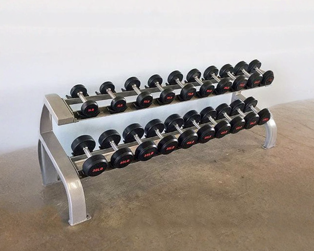 Muscle D Three Tier 15 Pairs Dumbbell Rack