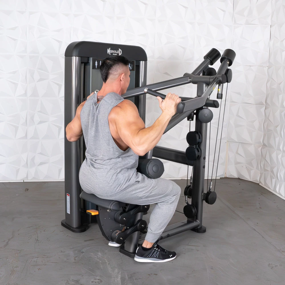 Muscle D Fitness Elite Plus Iso-Lateral Lat Pulldown Machine