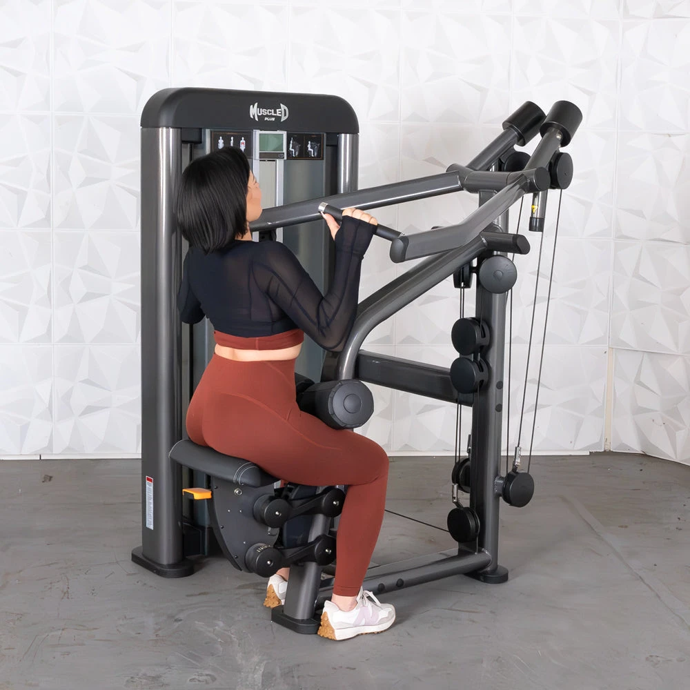 Muscle D Fitness Elite Plus Iso-Lateral Lat Pulldown Machine