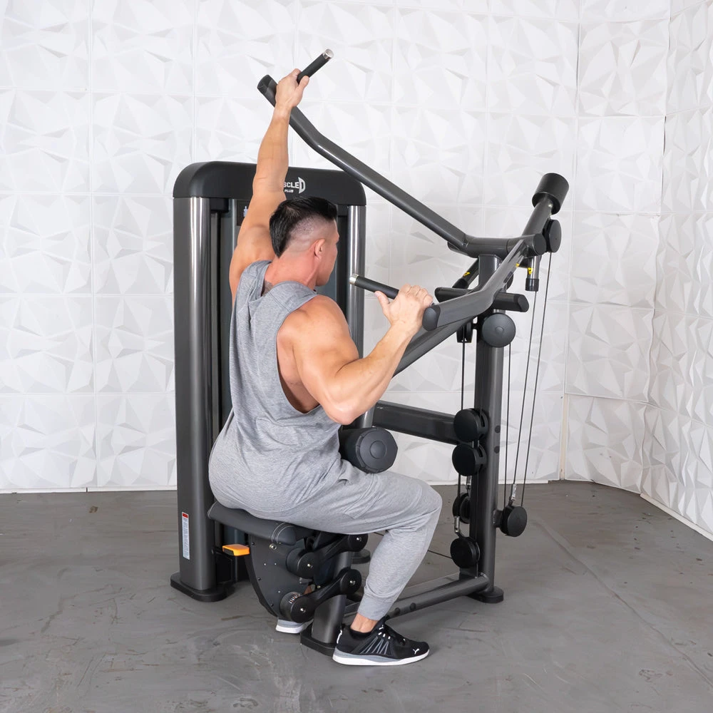 Muscle D Fitness Elite Plus Iso-Lateral Lat Pulldown Machine