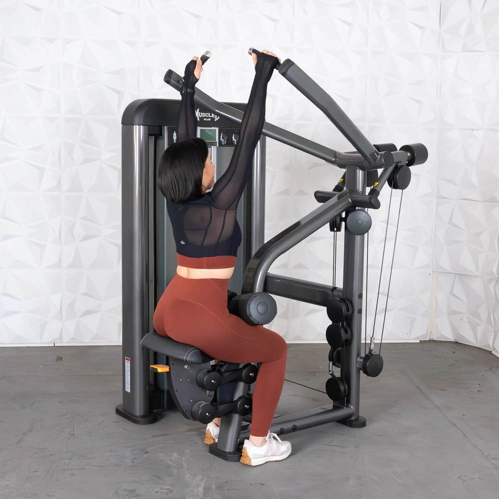 Muscle D Fitness Elite Plus Iso-Lateral Lat Pulldown Machine
