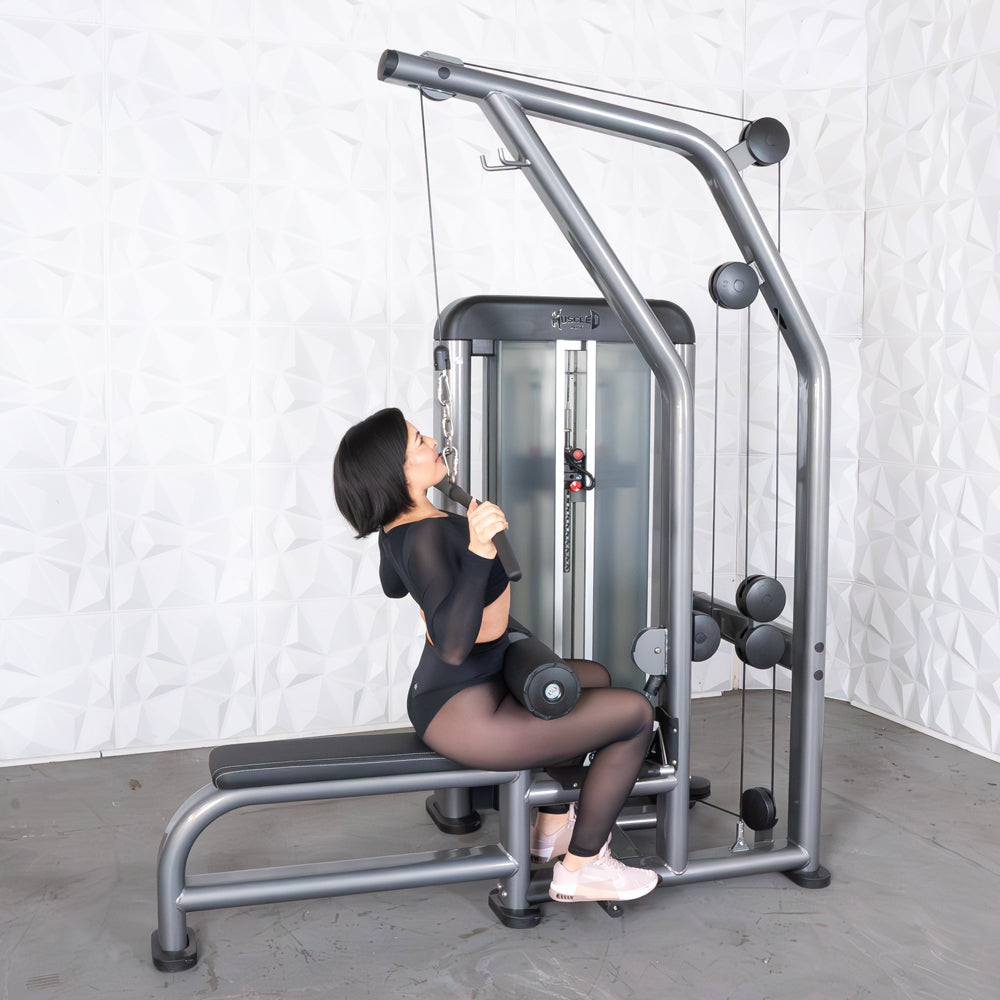 Elite Plus Lat Pulldown / Low Row Combo Machine