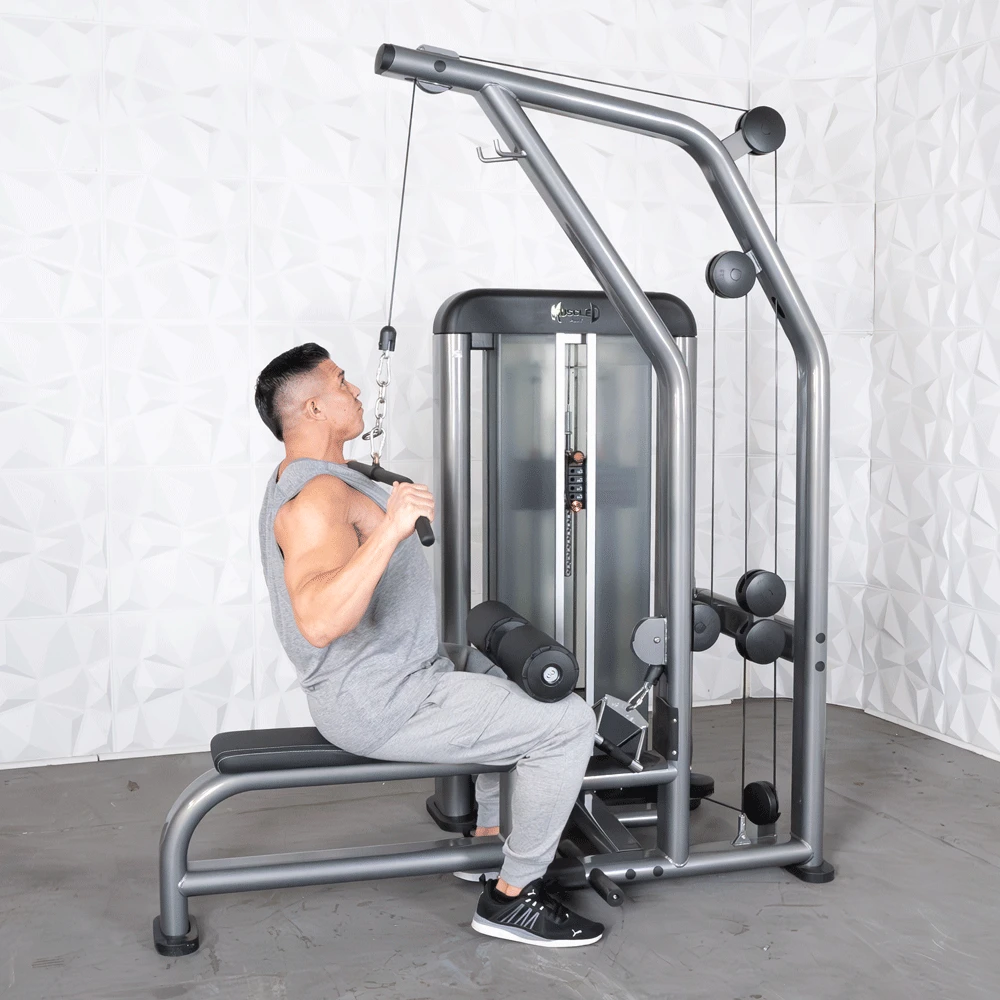 Muscle D Fitness Elite Plus Lat Pulldown / Low Row Combo Machine