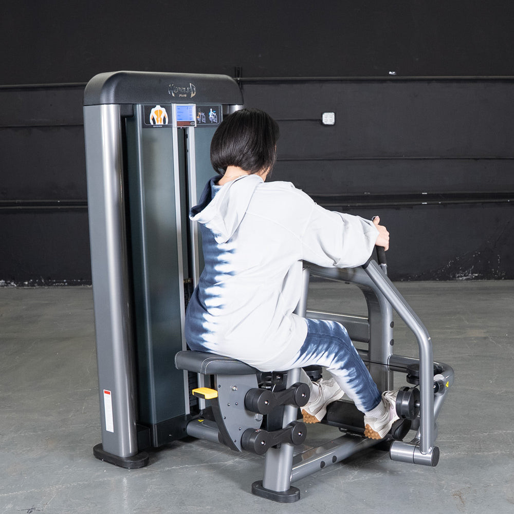 Muscle D Fitness Elite Plus Seated Row - Iso-Lateral Machine