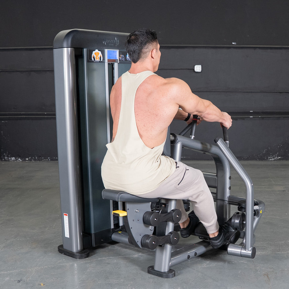 Elite Plus Seated Row Iso-Lateral Commercial Machine