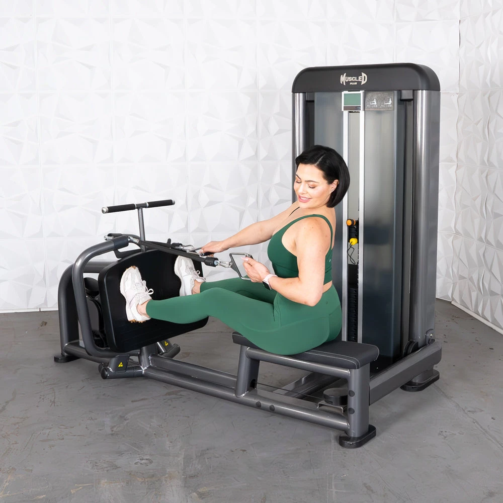 Muscle D Fitness Elite Plus Long Pull Row - Iso-Lateral Machine