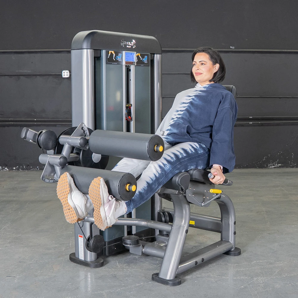 Muscle D Fitness Elite Plus Leg Extension / Seated Leg Curl Combo Machine