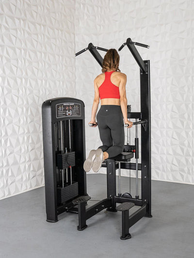 Elite Selectorized Assisted Chin & Dip Machine