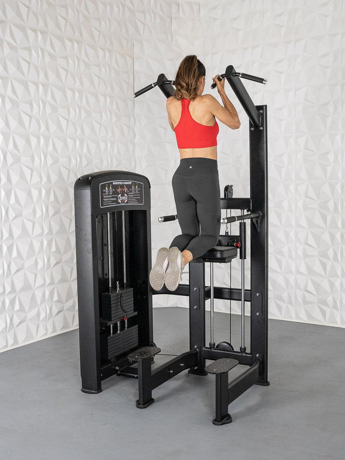 Muscle D - Elite Series Selectorized Assisted Chin / Dip Machine