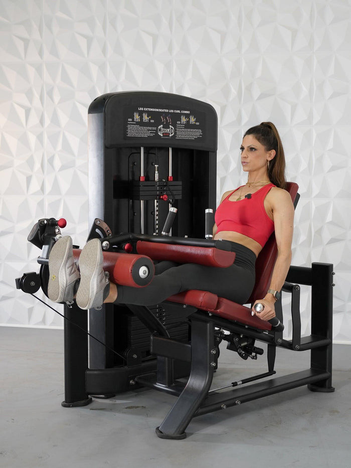 Muscle D - Elite Series Selectorized Leg Extension / Seated Leg Curl Combo Machine