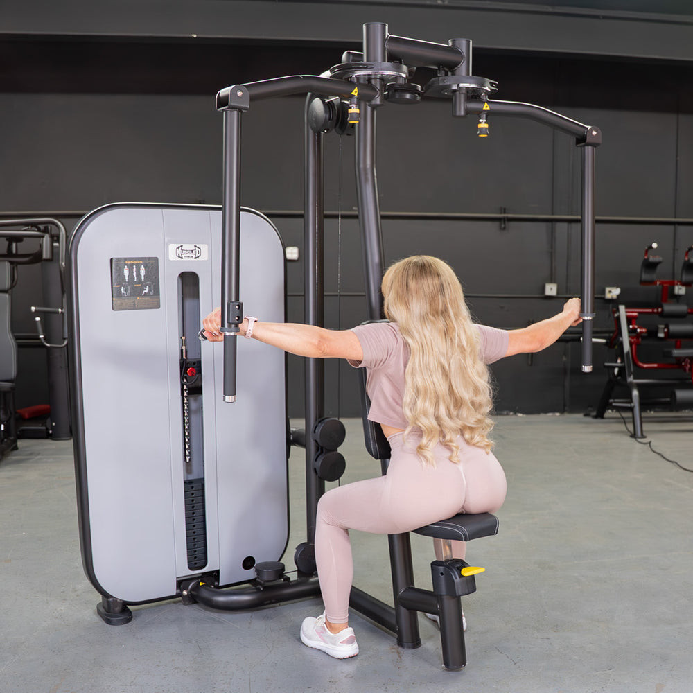 Vogue Selectorized Pec Deck / Rear Delt Combo Machine