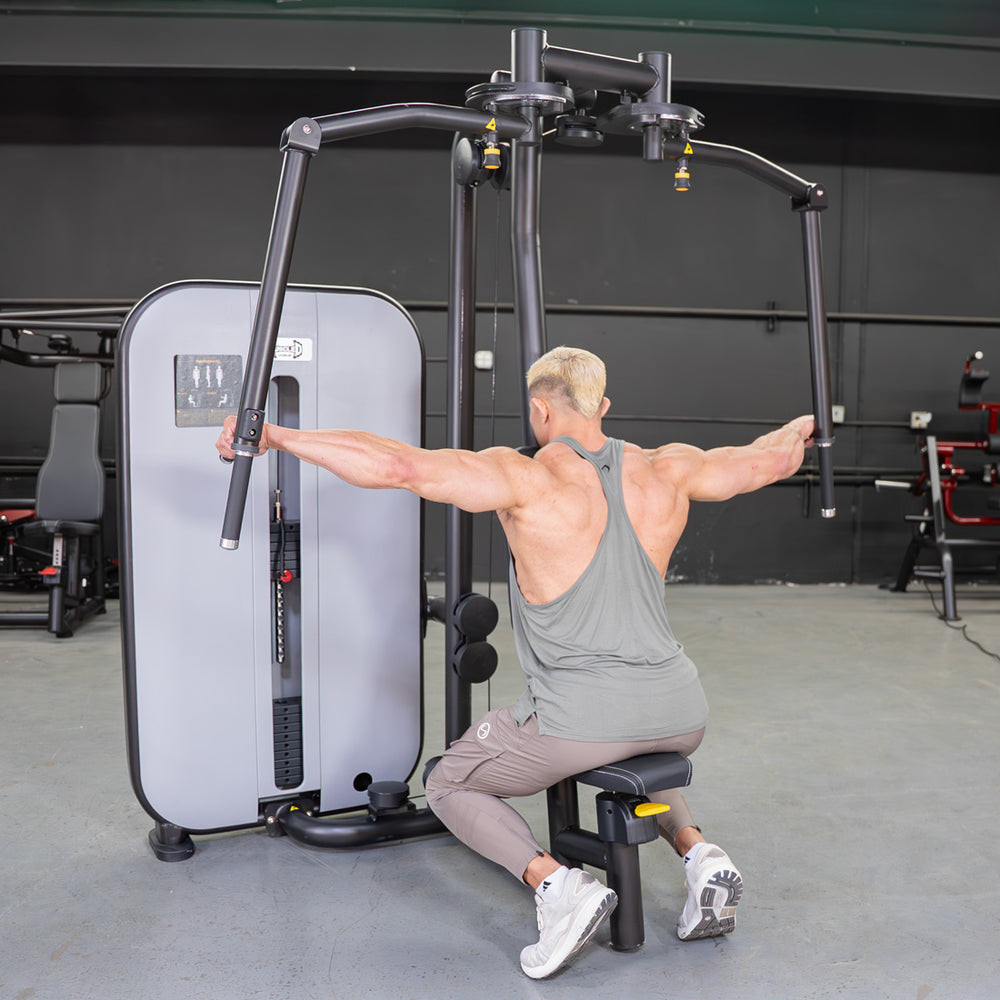 Vogue Selectorized Pec Deck / Rear Delt Combo Machine