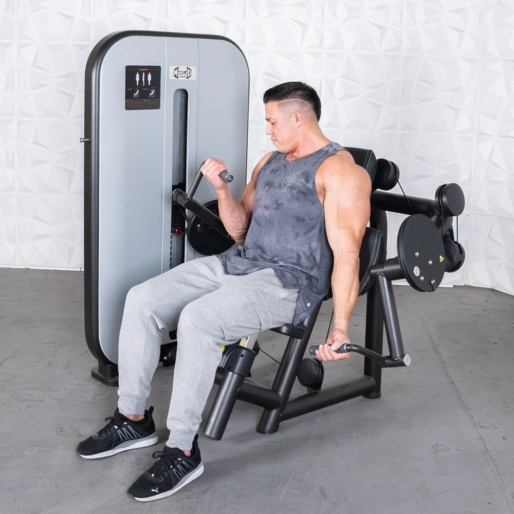 Muscle D Fitness - Vogue Series ISO-Lateral Biceps Curl Machine