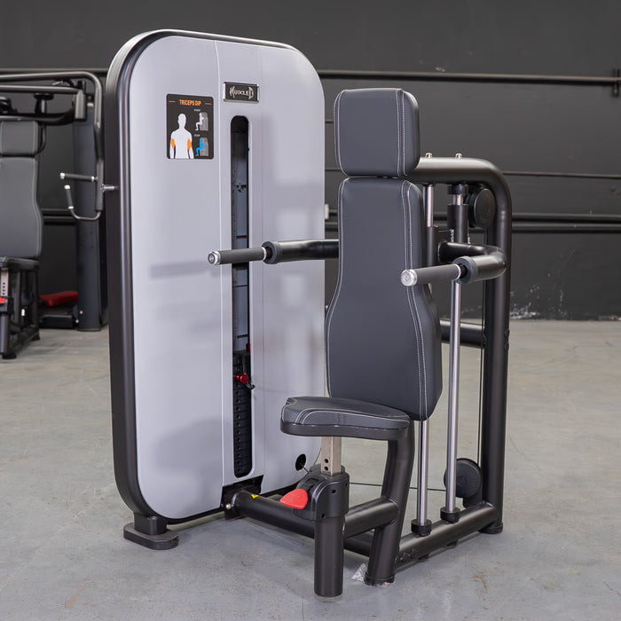 Muscle D Fitness - Vogue Series Seated Dip / Triceps Press Down Machine