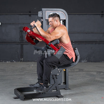 Classic V2 Selectorized Triceps Extension by Muscle D Fitness