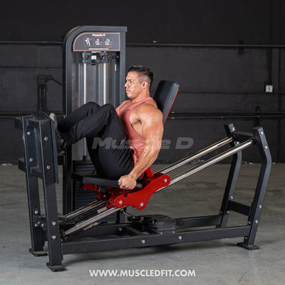 Classic V2 Selectorized Leg Press by Muscle D Fitness