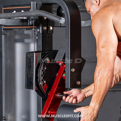 Classic V2 Multi-Hip Selectorized Machine by Muscle D Fitness
