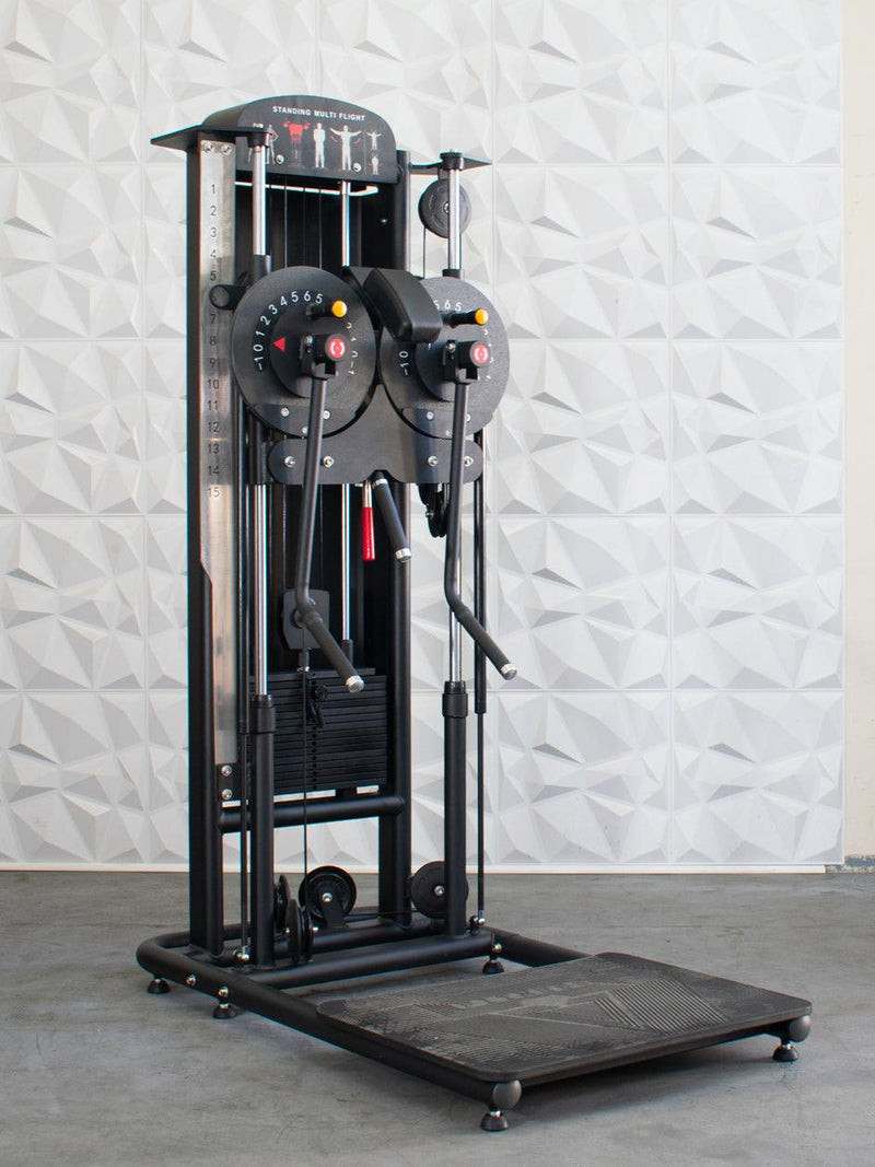 Classic V2 Muscle Flight Trainer / Pec Fly & Rear Delt Machine by Muscle D Fitness