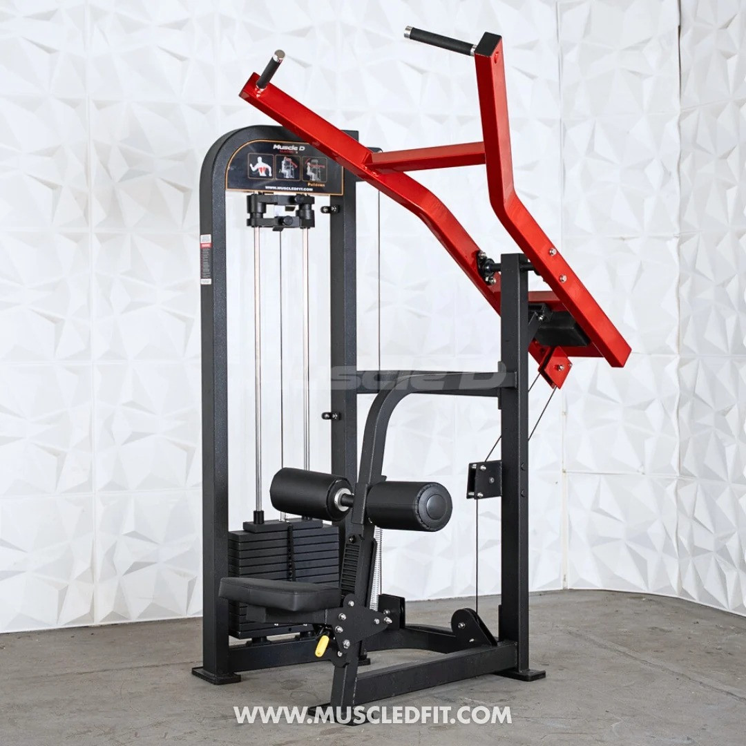 Muscle D Fitness - Classic V2 Selectorized Seated Lat Pulldown Machine