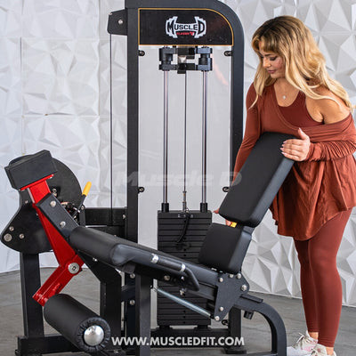Classic V2 Selectorized Leg Extension Machine by Muscle D Fitness
