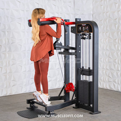 Classic V2 Standing Calf Machine by Muscle D Fitness