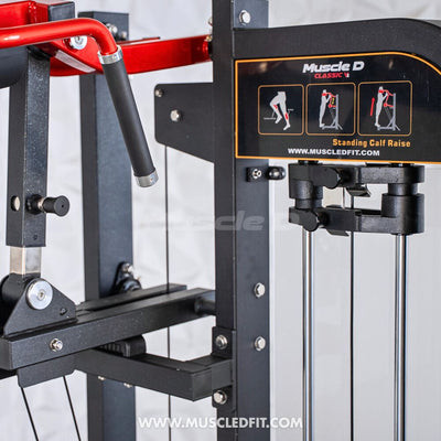 Muscle D Fitness - Classic V2 Standing Calf Raise Machine