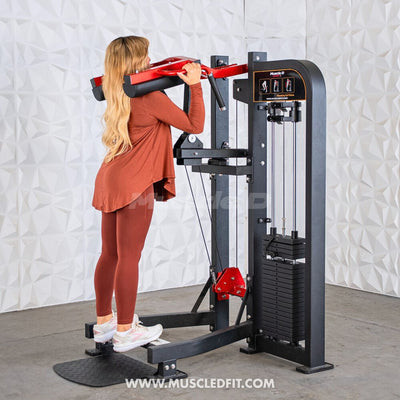 Classic V2 Standing Calf Machine by Muscle D Fitness