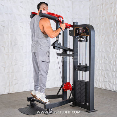 Classic V2 Standing Calf Machine by Muscle D Fitness
