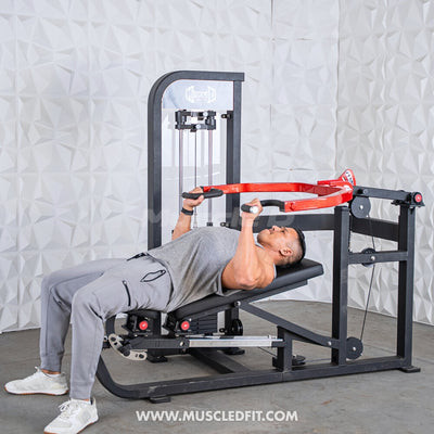 Muscle D Fitness - Classic V2 Selectorized Multi-Press (Chest / Shoulder Press) Machine