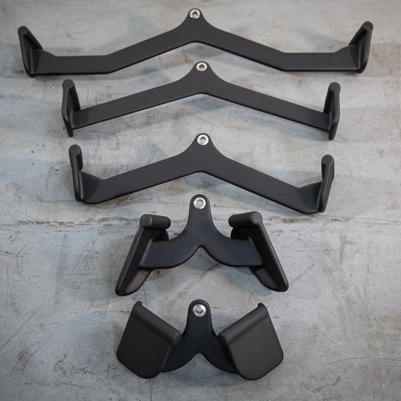 Muscle D Black Coated Cable Accessory Handles