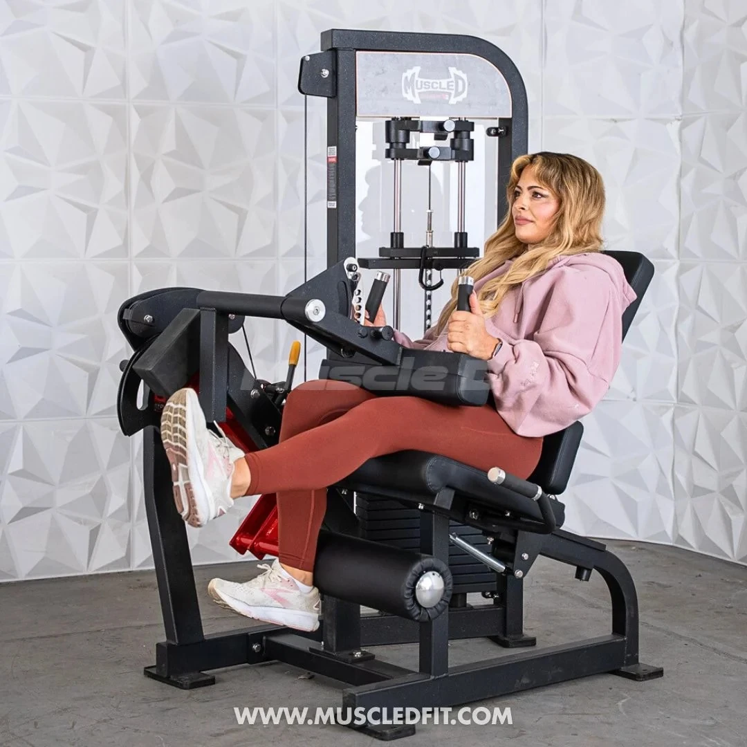 Muscle D - Classic V2 Leg Extension / Seated Leg Curl Combo Machine