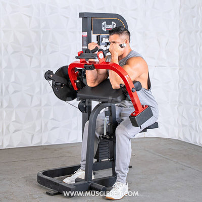 Classic V2 Selectorized Biceps / Triceps Combo Gym Machine by Muscle D Fitness