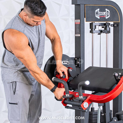Classic V2 Selectorized Biceps / Triceps Combo Gym Machine by Muscle D Fitness
