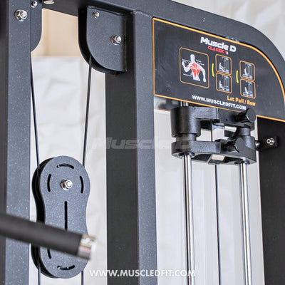 Muscle D Fitness - Classic V2 Lat Pulldown / Low Row Combo Machine