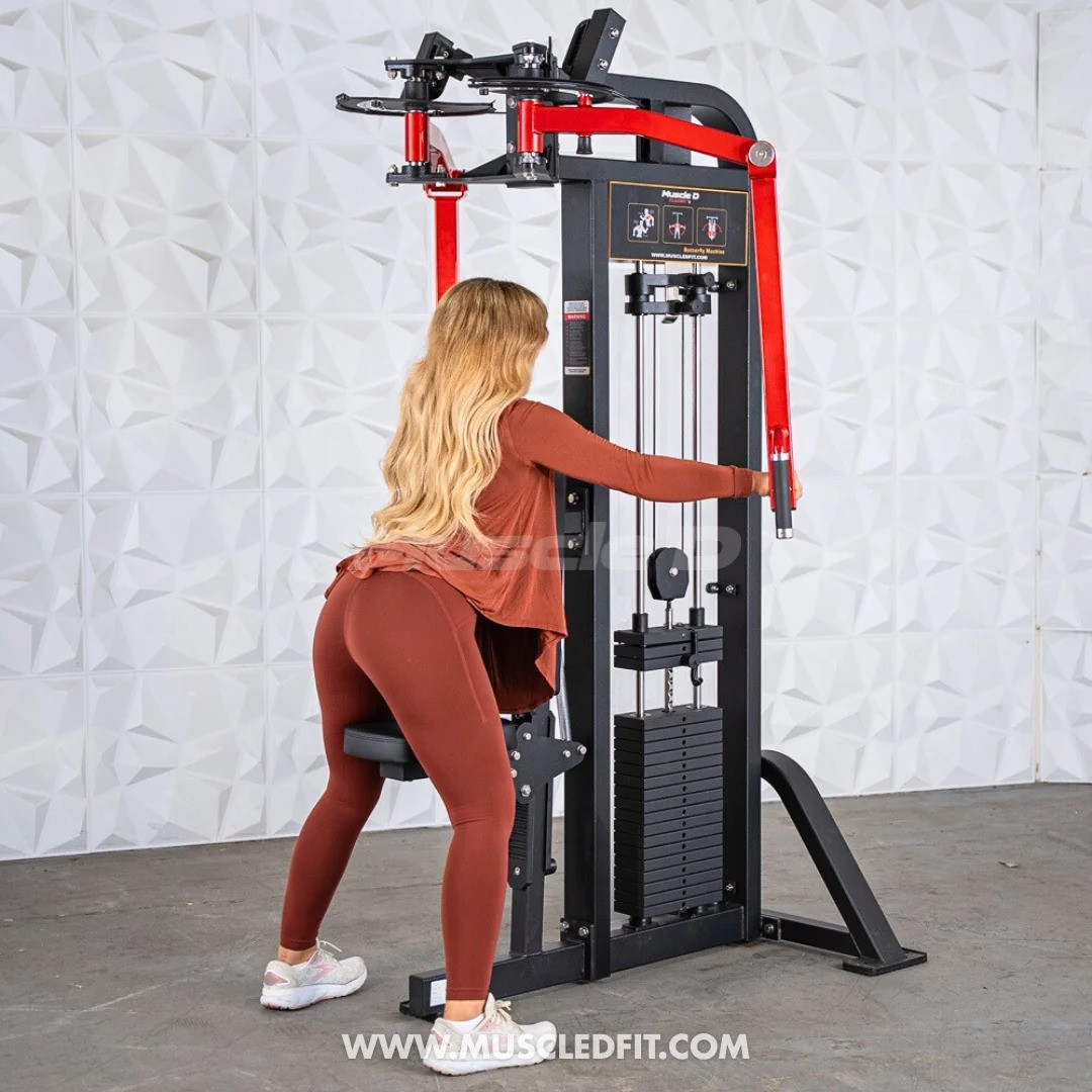 Muscle D - Classic V2 Pec Fly / Rear Delt Combo Machine
