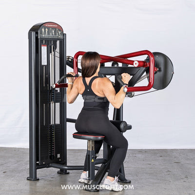 Classic V2 Rotary Lat Pulldown Machine by Muscle D Fitness