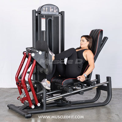 Muscle D Fitness - Classic V2 Iso-Lateral Selectorized Leg Press (440 lb Stack)