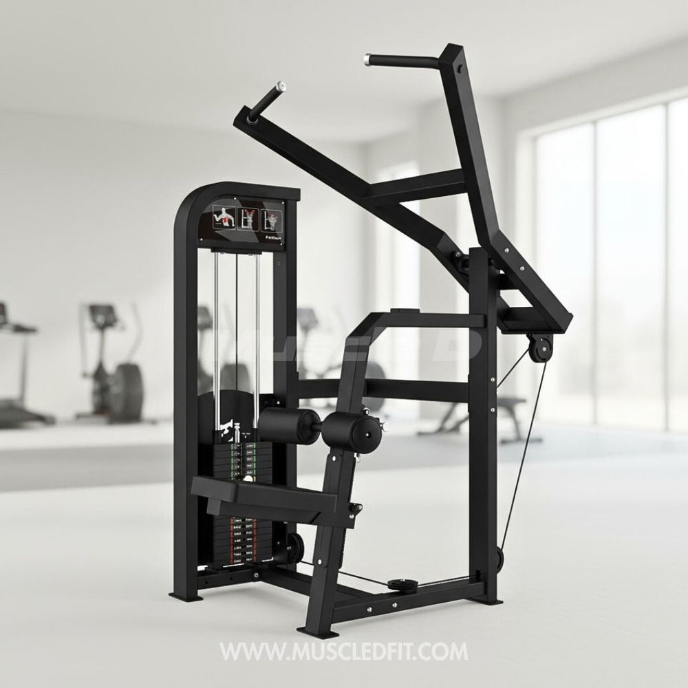 Excel Lat Pulldown Machine by Muscle D Fitness